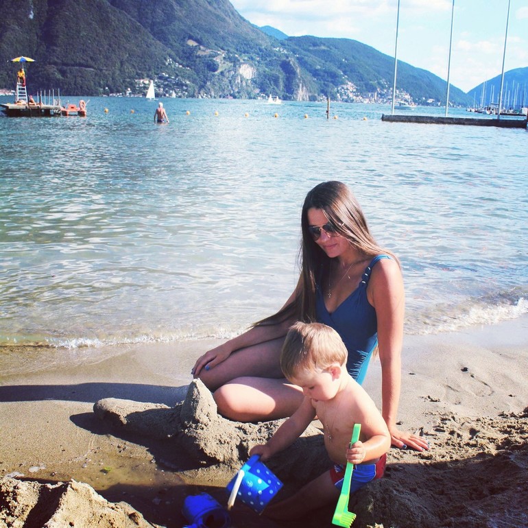 Летний европейский трип 2013 с годовасиком. Часть 7. Менаджио и озеро Лугано