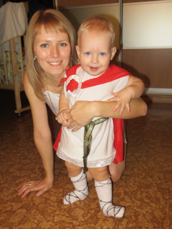 Хвалюсь костюмом Цезаря!)))