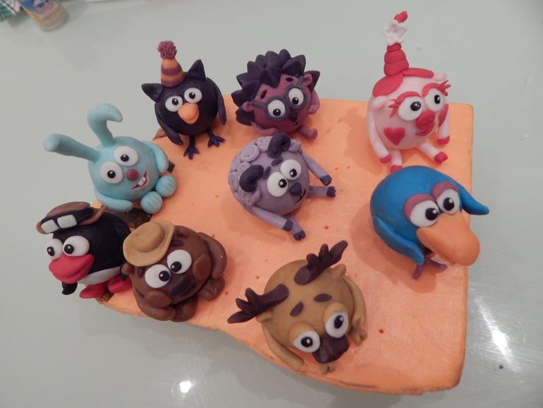 Мои первые смешарики)