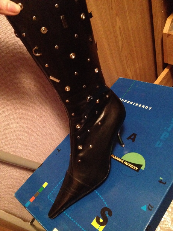 Сапоги (весна, осень) натуральная кожа