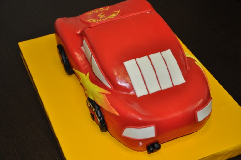 Торт Тачка МакВин 3,5кг