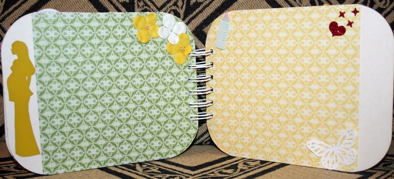 Альбом ручной работы для беременной