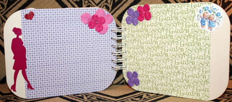 Альбом ручной работы для беременной