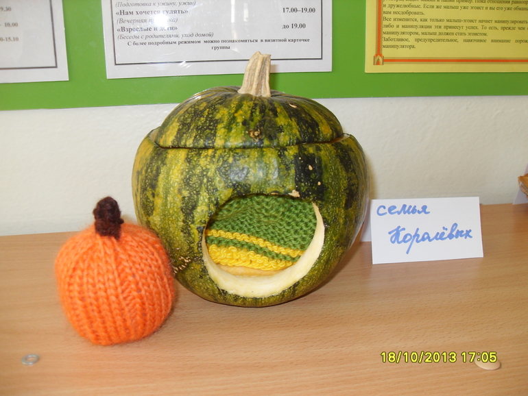 Натворили с дочкой для выставки в детский сад))