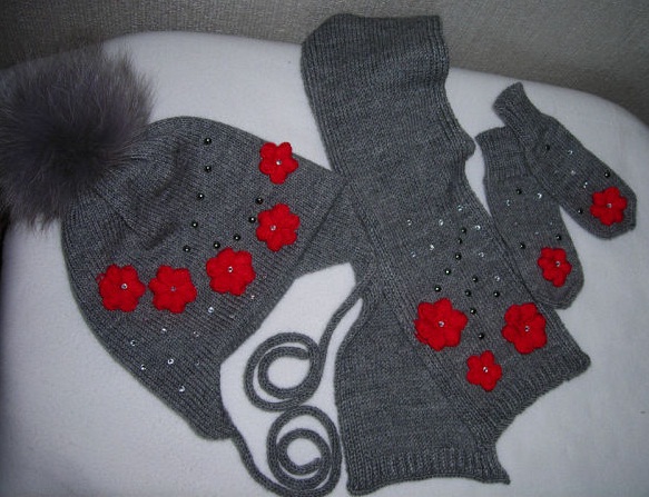 Шапочки и комплекты взрослые и детские