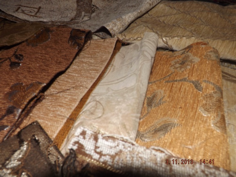 обмен обрезками ткани с мебельного завода