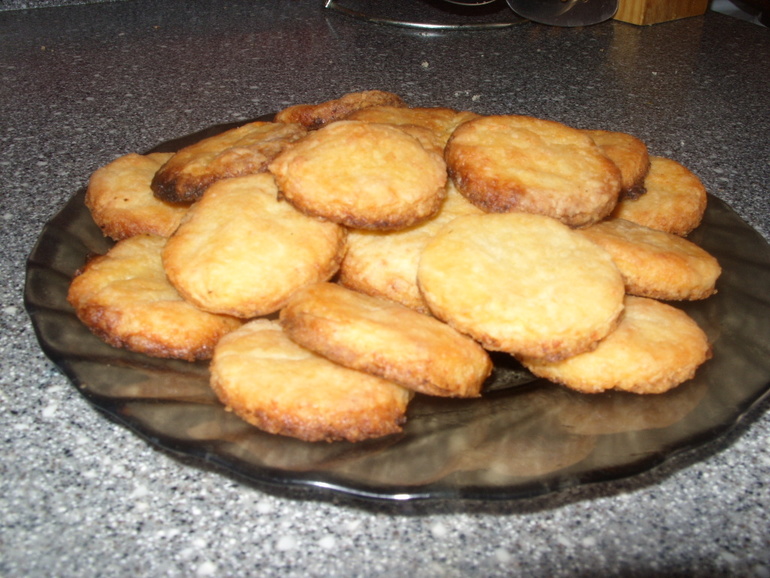 Детское творожное печенье