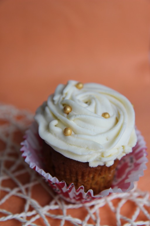 Тыквенные кексы со слимвочным сыром