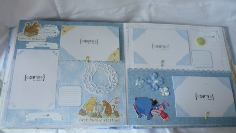 Альбом для Ванечки с Винни пухом.