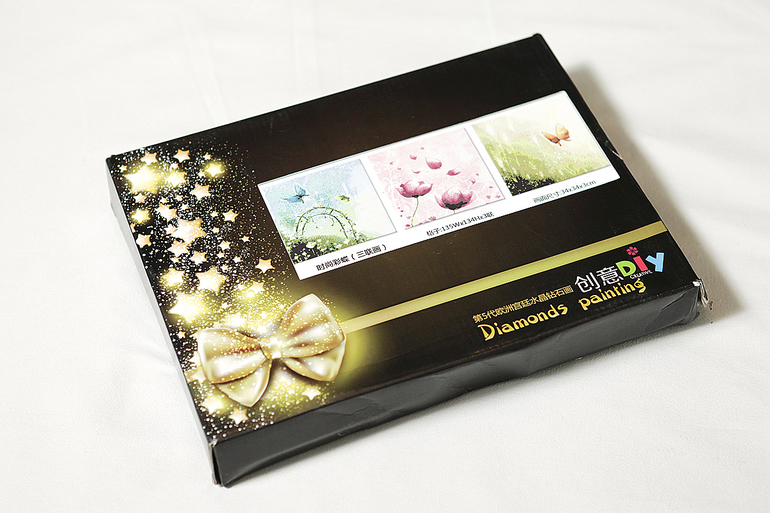 Триптих "бабочка алмазов"