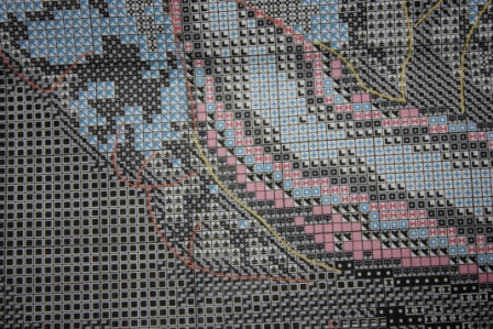 Как вышить бэк????