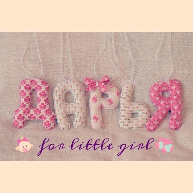 Шью мягкие буквы и цифры на заказ!