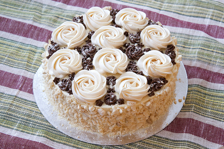 Торт "Полет" в новом оформлении