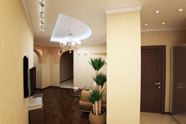 Двухкомнатная квартира 67,8 м.кв.