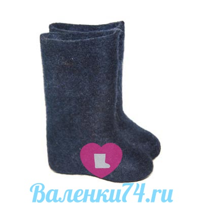 Теплые валенки-самокатки, ручная работа