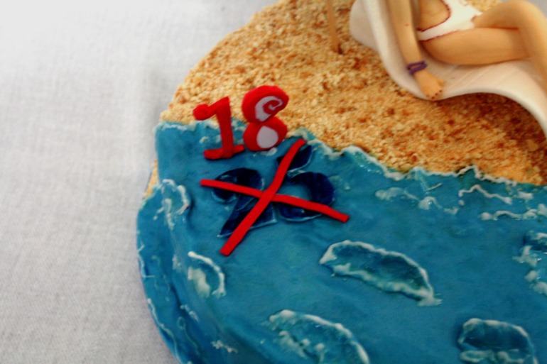 Море Солнце Пляж и вместо 25 опять 18