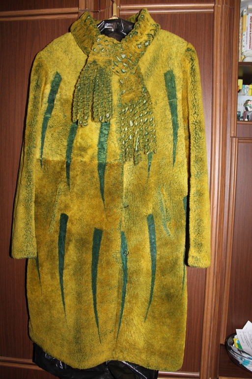 мутоновая шуба 48-50 р