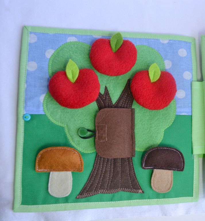 Именная развивающая книжечка)