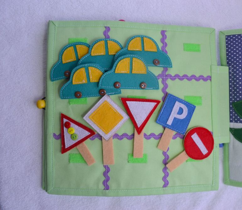 Развивающая книжечка)