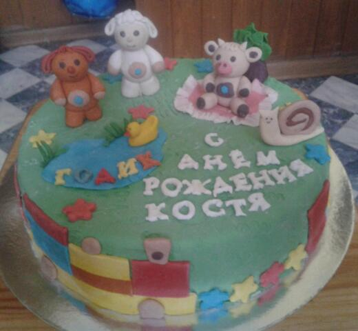 тортик по мотивам Тини Лав