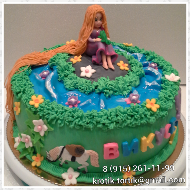 торт Рапунцель