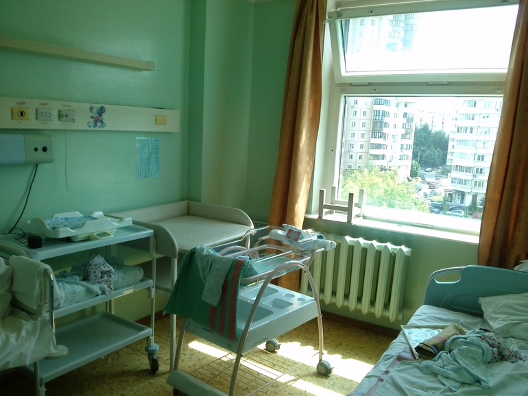 Мои роды в 1-м РД, Москва.