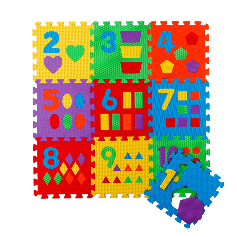 В поисках теплого пола (коврика из паззлов)