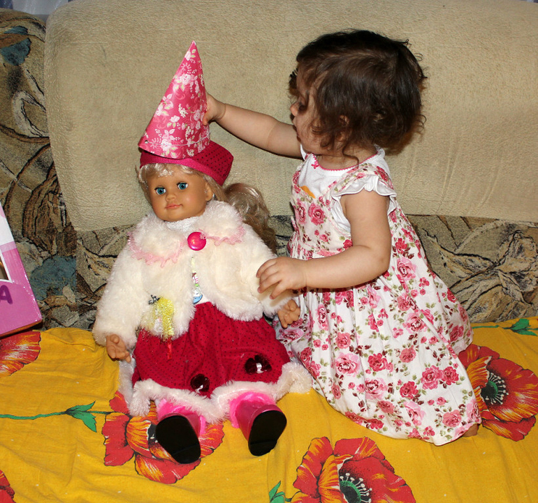 День рожденья нашей доченьки!!!