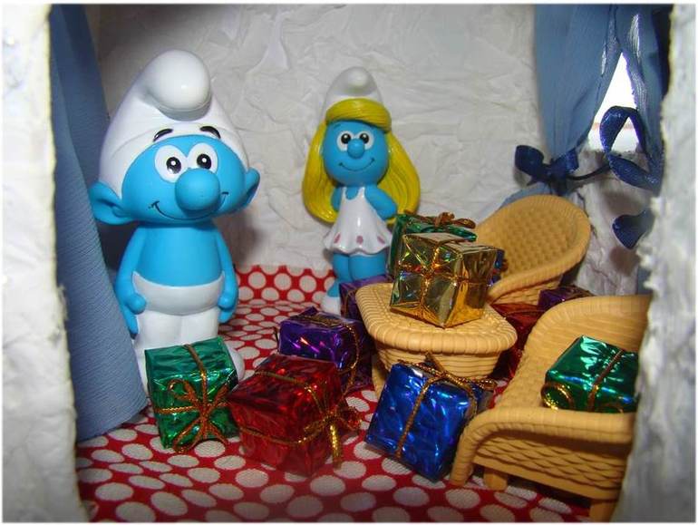 Наша зимняя сказка - Домик Деда Мороза!