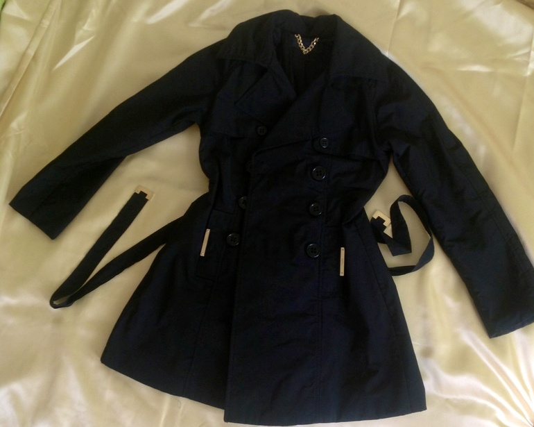 Пальто-тренч CELYN b. Elizabetta Franchi , 42 размер ОРИГИНАЛ !