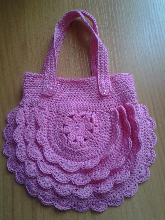 вязаная сумочка