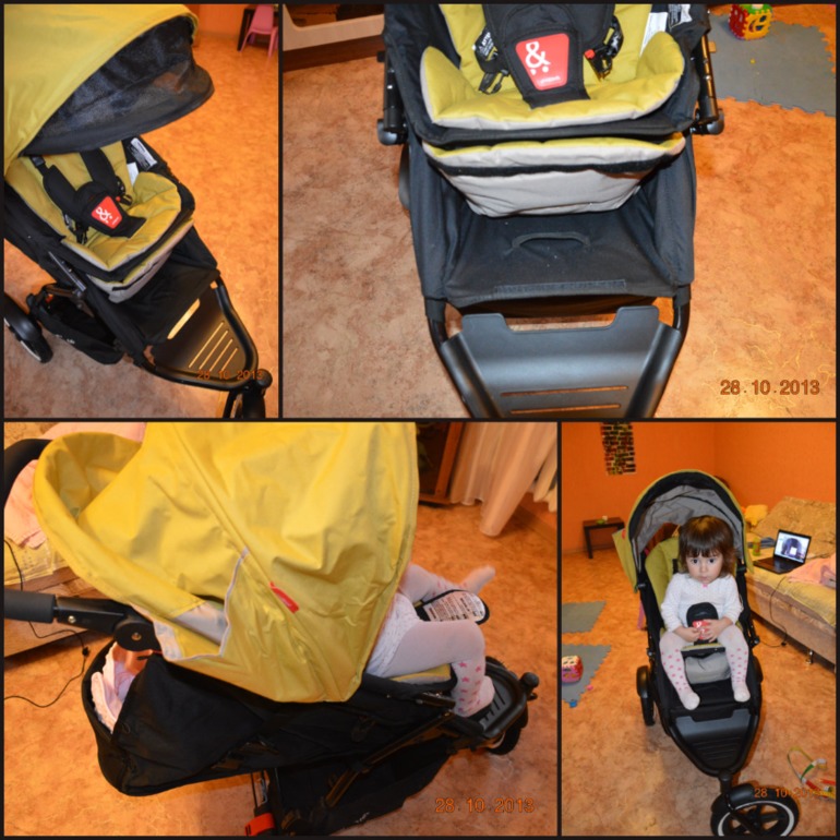 Купила коляску для погодок Phil and Teds Navigator цвет