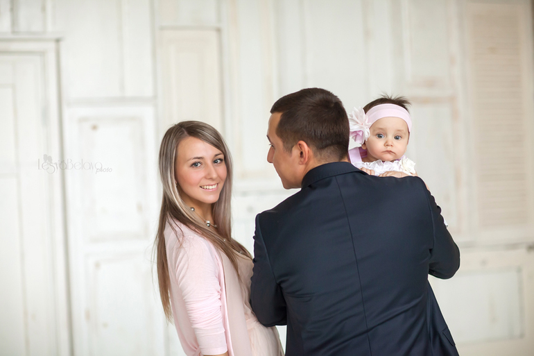 София и ее очаровательные родители