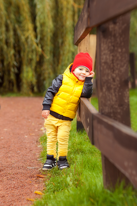Осень прекрасной Елены и Мишутки