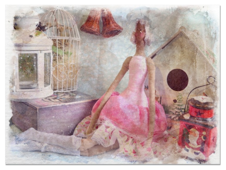 Тильдочка в розовом!