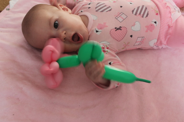 Моя маленькая балерина))Ритуле без недели 4 месяца))