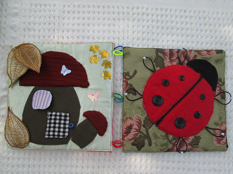 Развивающая книжка для дочи