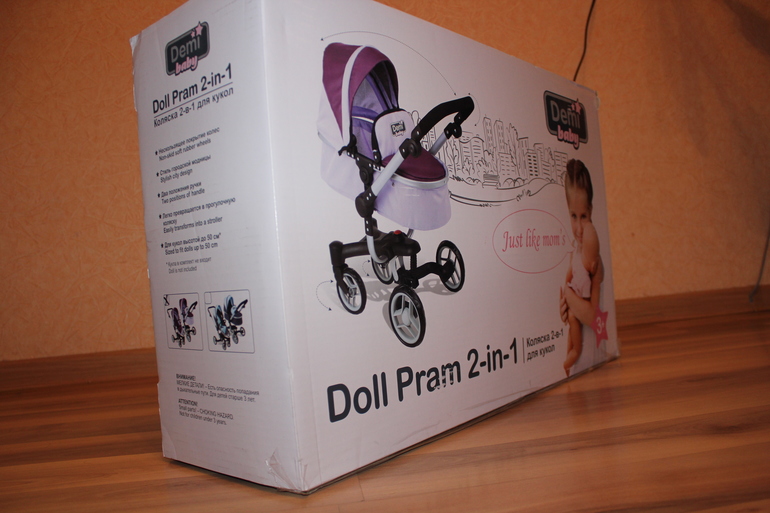 Новая колясочка в колясопарке!!Demy Baby 2 in 1.(сочные фото)