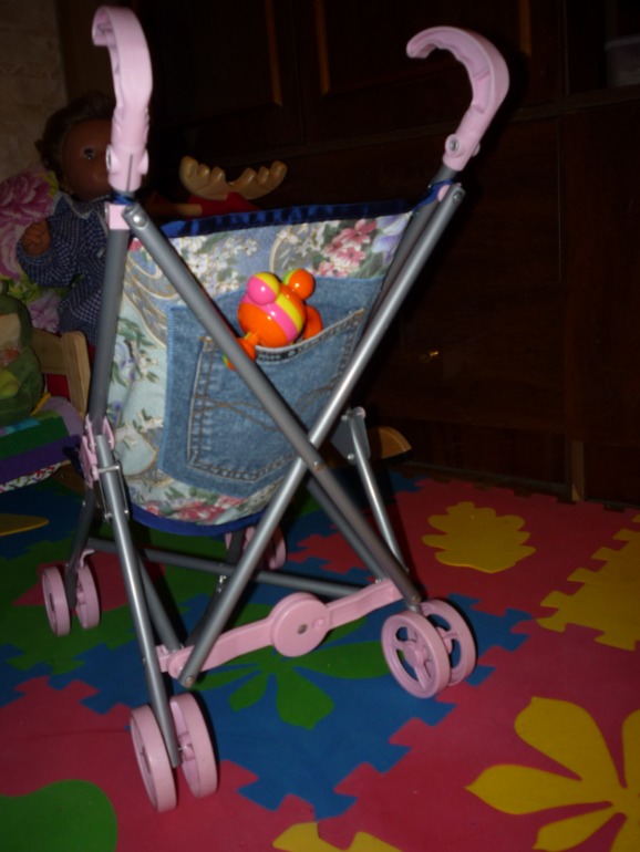 Обновленная кукольная коляска.2