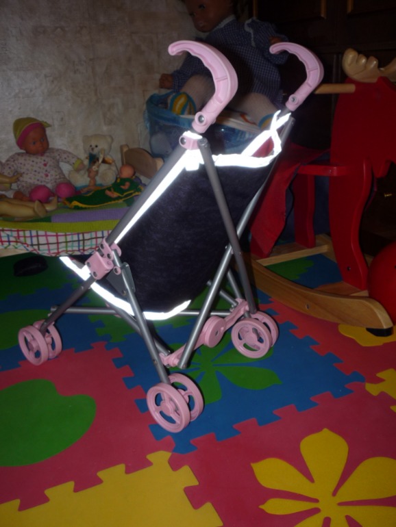 Обновленная кукольная коляска.1