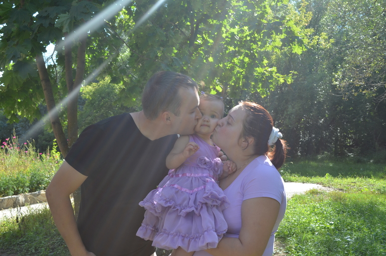 Алисику годик 12.08.2013