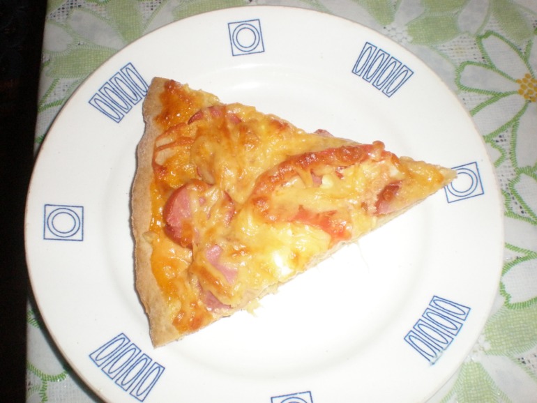 быстрая пицца.