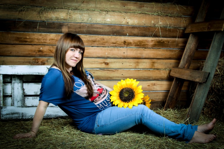 Наш пузик в 31 недельку!