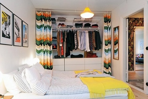 Делаем гардеробную в маленькой квартире