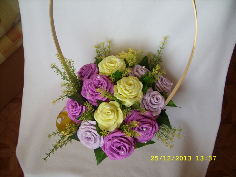 Корзинка для бабушки.