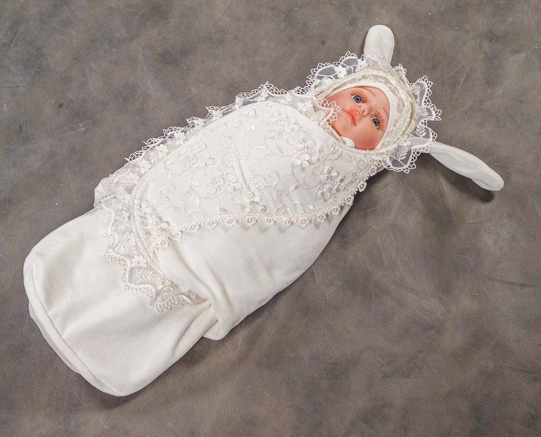 Новый конверт - кокон для новорождённого на выписку из роддома