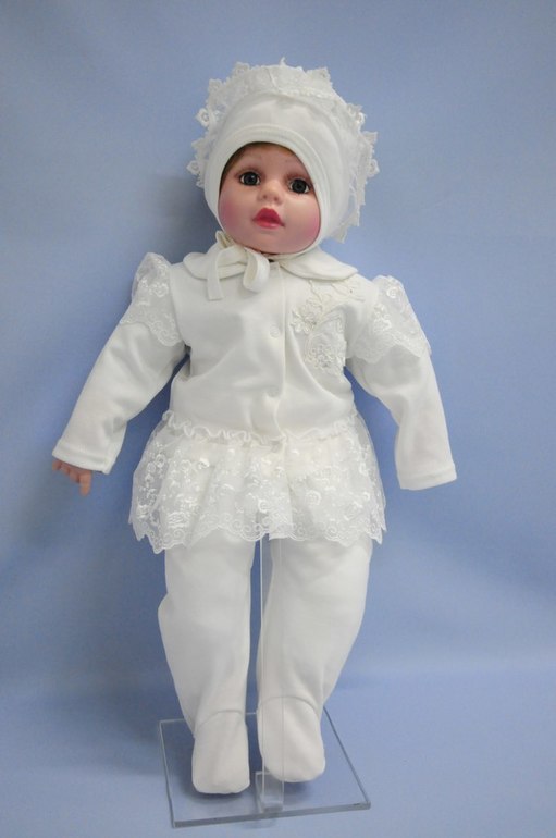 Набор трикотажный на выписку для новорождённого для девочки Артикул: 003-35 Мелкий опт : 545 руб