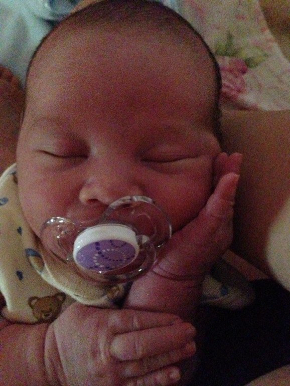 Моему сынуле месяц!