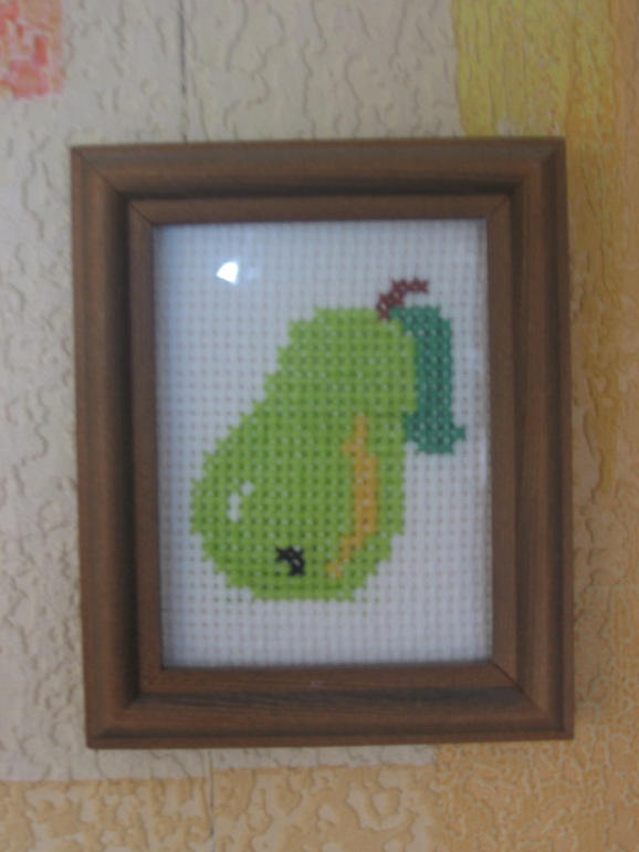 Вышивки -малышки на кухню.