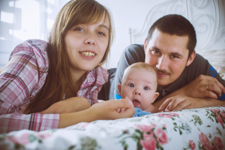 наша фотосессия в 4 месяца